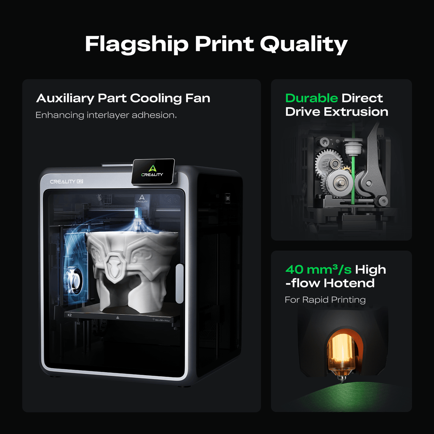 (In Stock) K2/K2 Combo 3D Printer